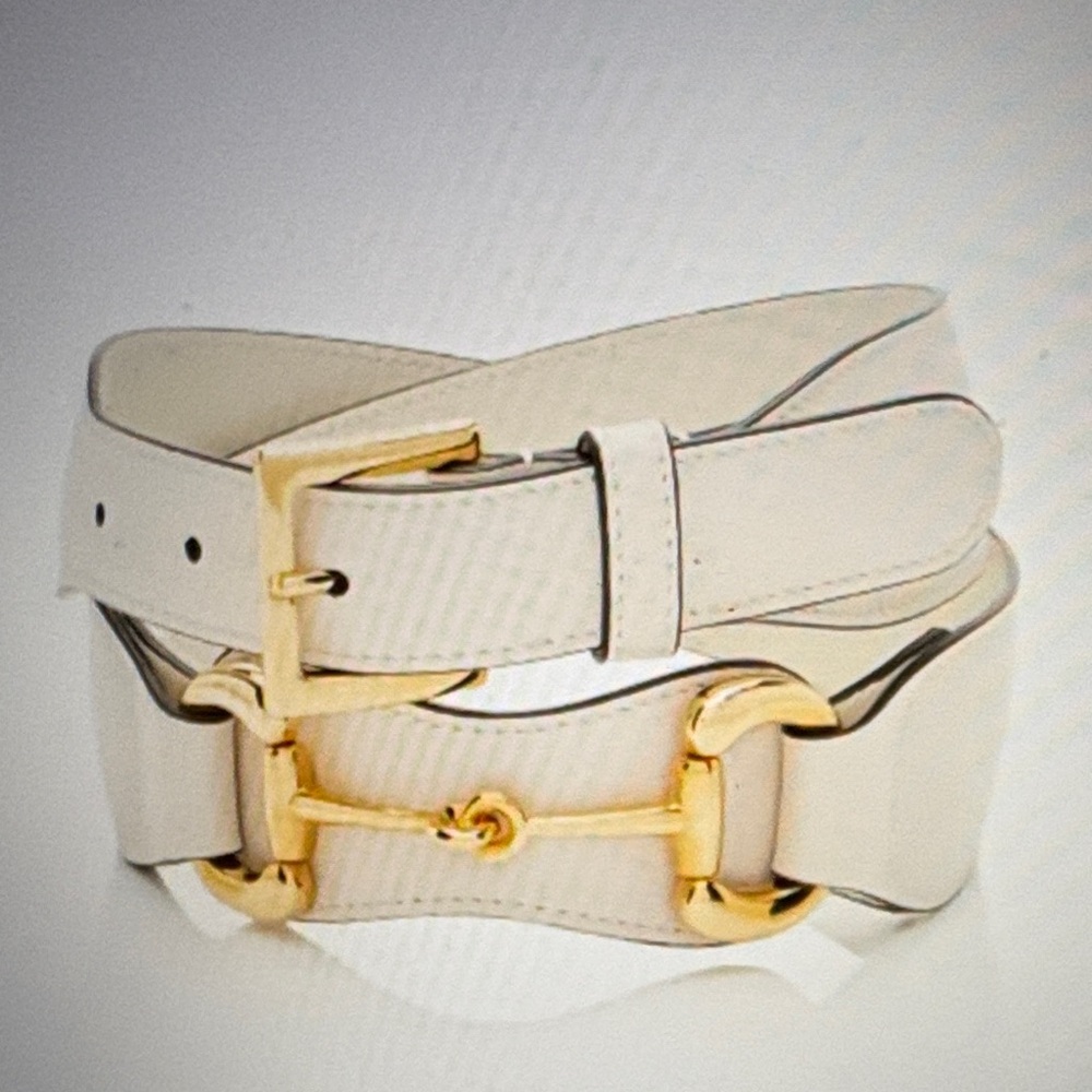 Gucci Belt with Gold Horsebit Accents